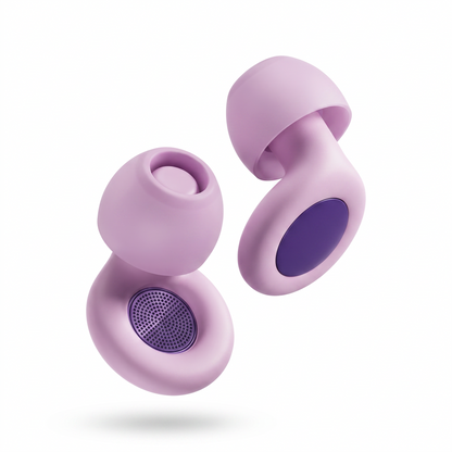 Orlure Hush™ - Silicone Sleep Earplugs, 45dB Noise Reduction, Reusable 2.0